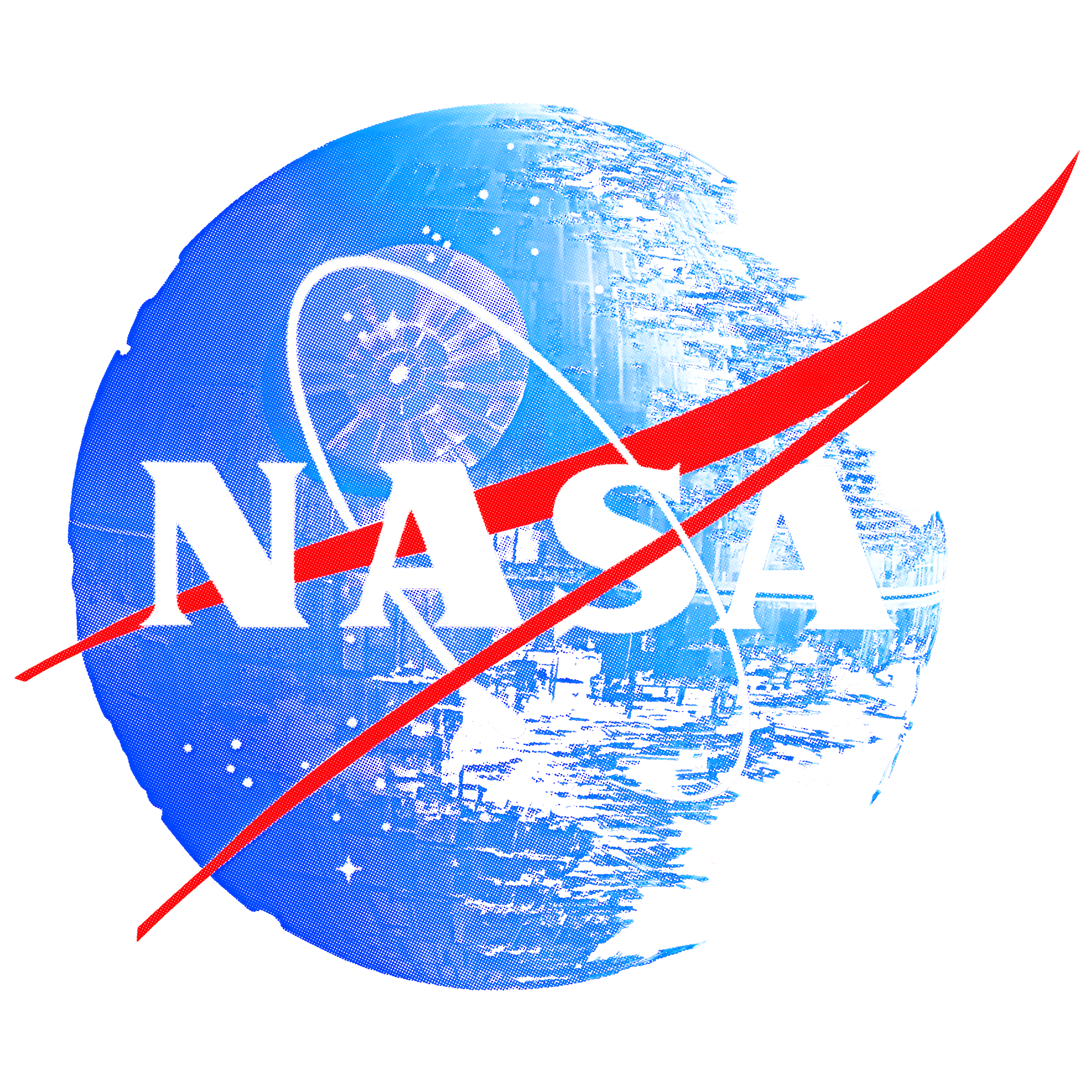 NASA Logo DTF Transfer - Ready to Press