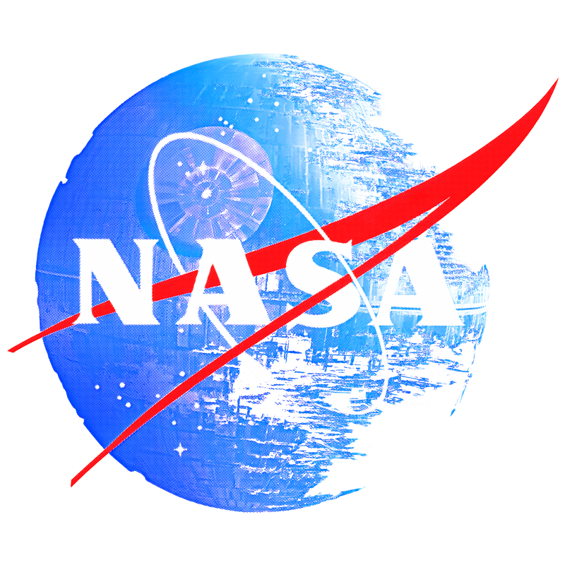 NASA Logo DTF Transfer - Ready to Press