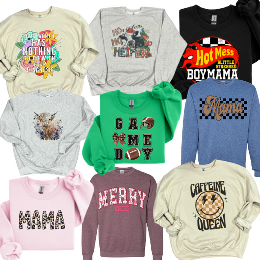 Mystery Crewneck Sweatshirt-0