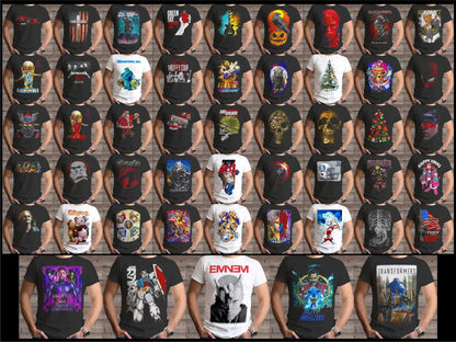 Custom T-Shirt Sampler - 3 shirts mystery grabs