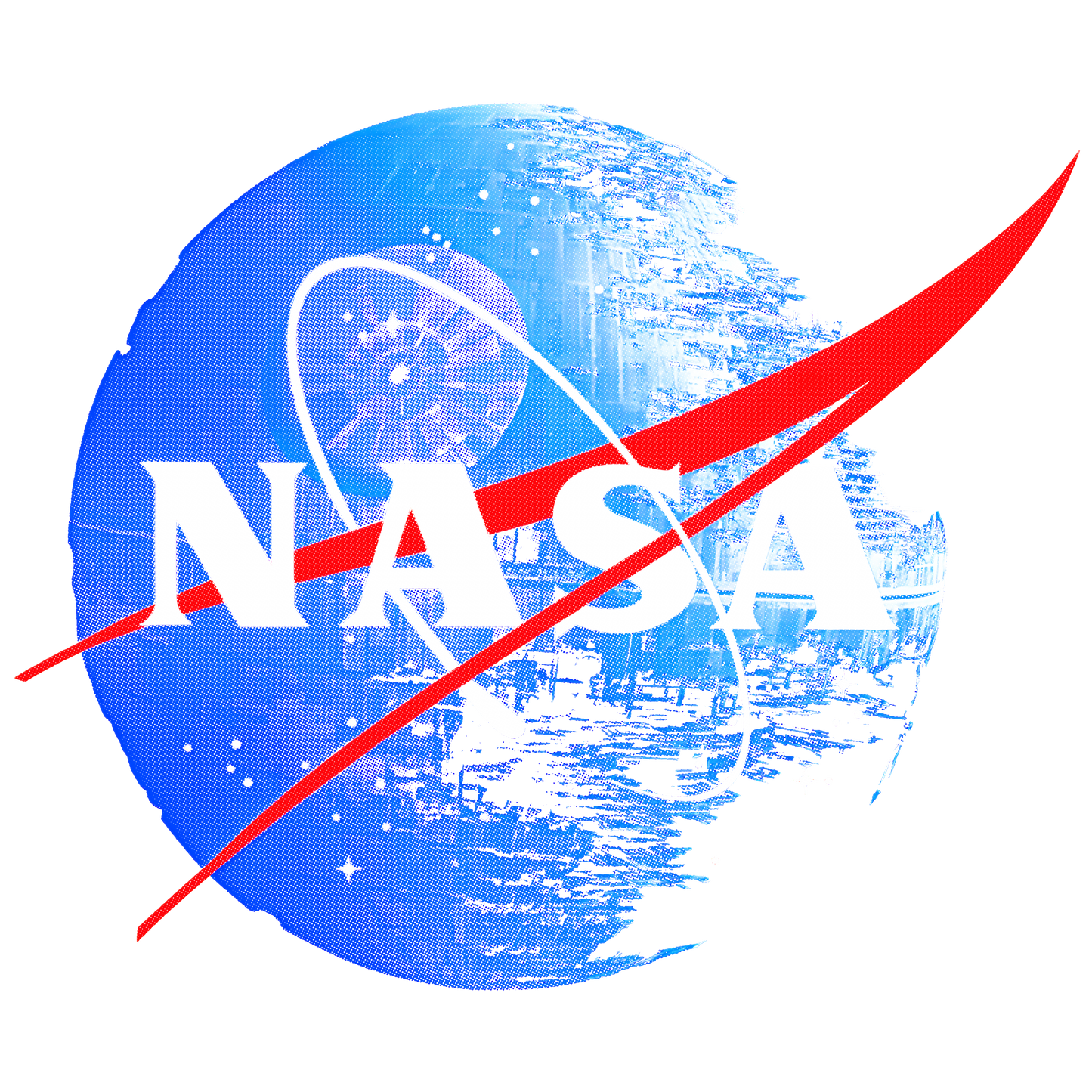 NASA Logo DTF Transfer - Ready to Press